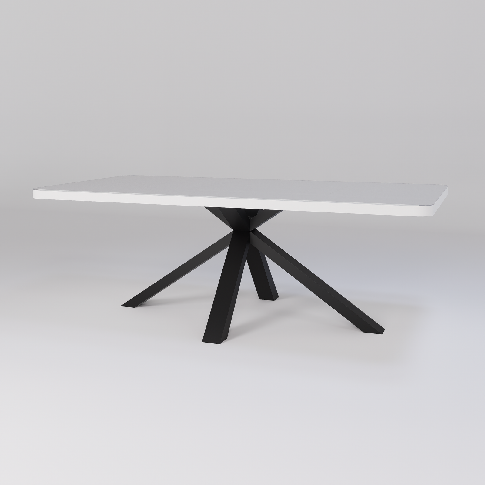 Mesa de Jantar Tampo de Vidro Capri - Imagen 2